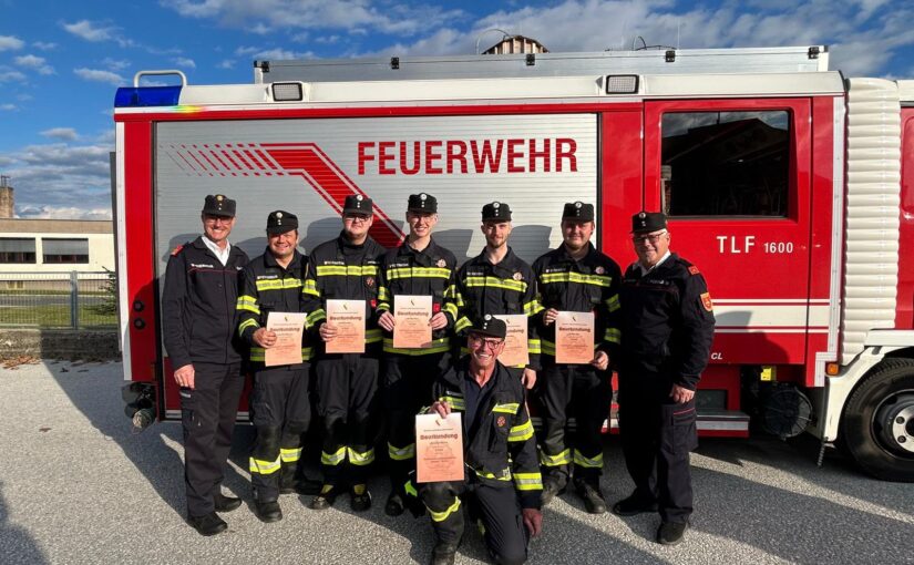 Technische Leistungsprüfung in Bronze erfolgreich absolviert
