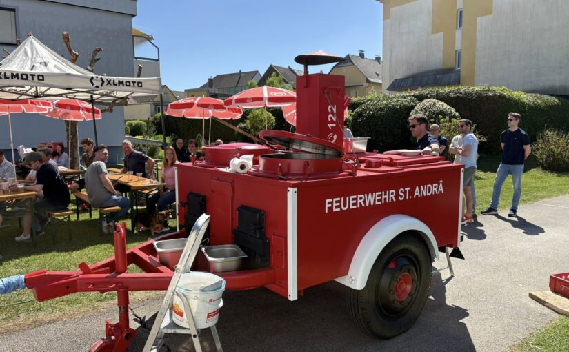 Restaurierung unserer Gulaschkanone